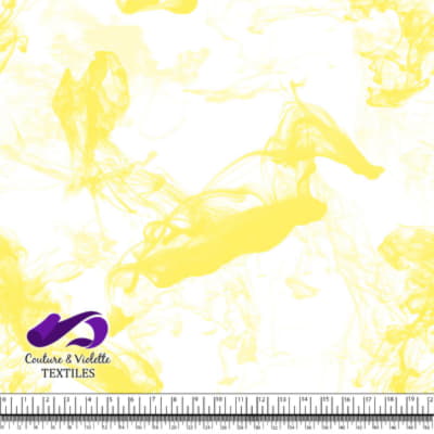 Vapeur - Yellow on white background