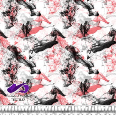 Vapeur  - Magenta and black on white background