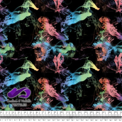 Vapeur - Rainbow on black background