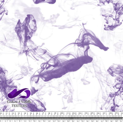 Vapeur - Violet on white background