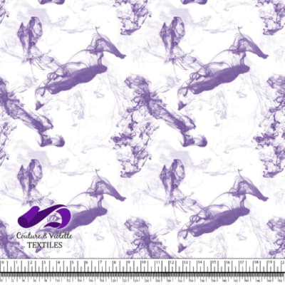 Vapeur - Violet on white background