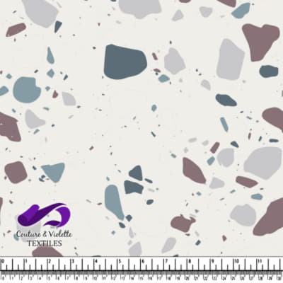 Terrazzo - Chunks Neutral - Rice milk