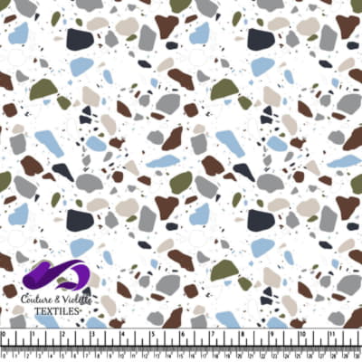 Terrazzo - Chunks London Classic - White