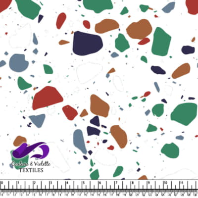 Terrazzo - Chunks New York Winter - White