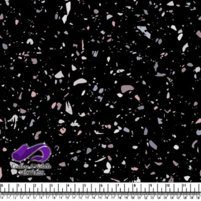 Terrazzo - spots Neutral - Black