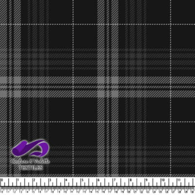 Classique plaid - Platine