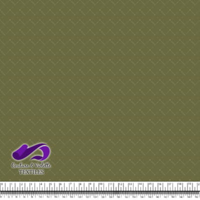 Faux matelassé - Gold - Olive