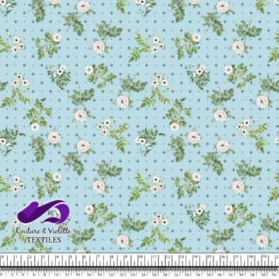 Anemone Flower - Glacier Blue