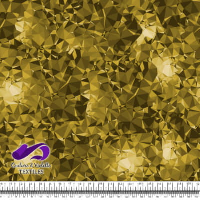 Texture Géo - Crystal yellow