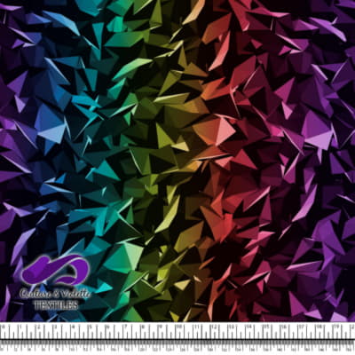 Texture Géo - Spike rainbow