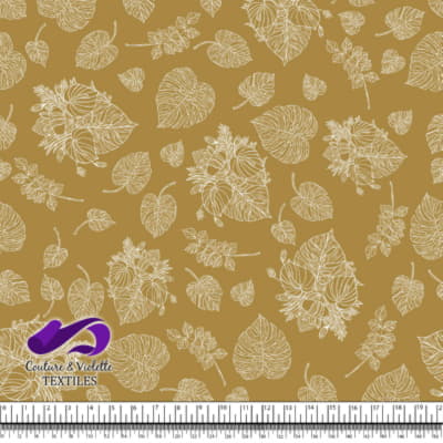 Monstera - Outline white - Palomino grapes