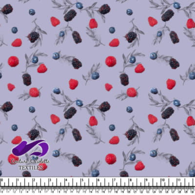 Salade de fruits - Petits Fruits - Dusty Lilac