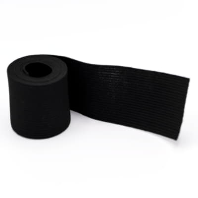 Flat elastic band 38mm - Black